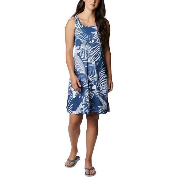 Columbia PFG Freezer III Dresses Blue For Women's NZ86420 New Zealand